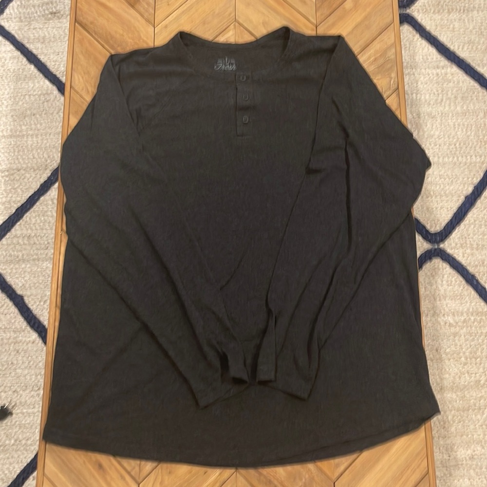 Fresh Clean Tees Long Sleeve Henley